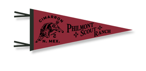 PHILMONT BULL PENNANT FLAG