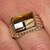 Inlay Tiger Eye Ring