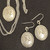 Cattle Brand Oval Earrings