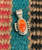 Sm Orange Spiney Oyster Pendant