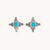 Zia Enchantment Turquoise Stud Zia Enchantment Turquoise Stud