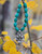 FLEUR-DE-LIS BRACELET - TURQUOISE & CIMARRON SILVER