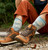 FARM TO FEET TOOTH OF TIME FULL CUSHION CREW HIKING SOCK