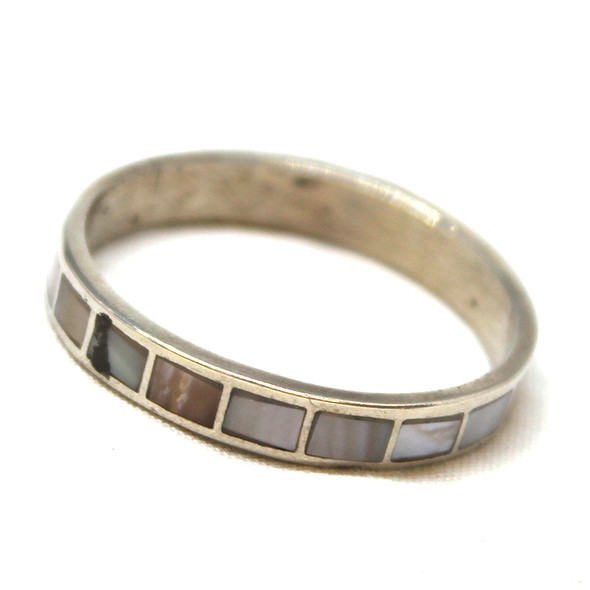 Mother of Pearl Inlay Band Mother of Pearl Inlay Band