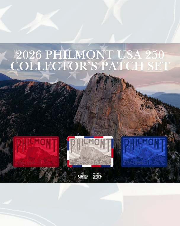 2026 Philmont USA 250 Collector's Patch Set