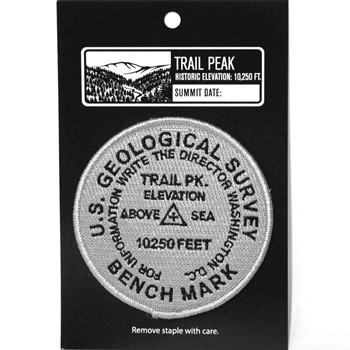 USGS Trail Peak Elevation Patch