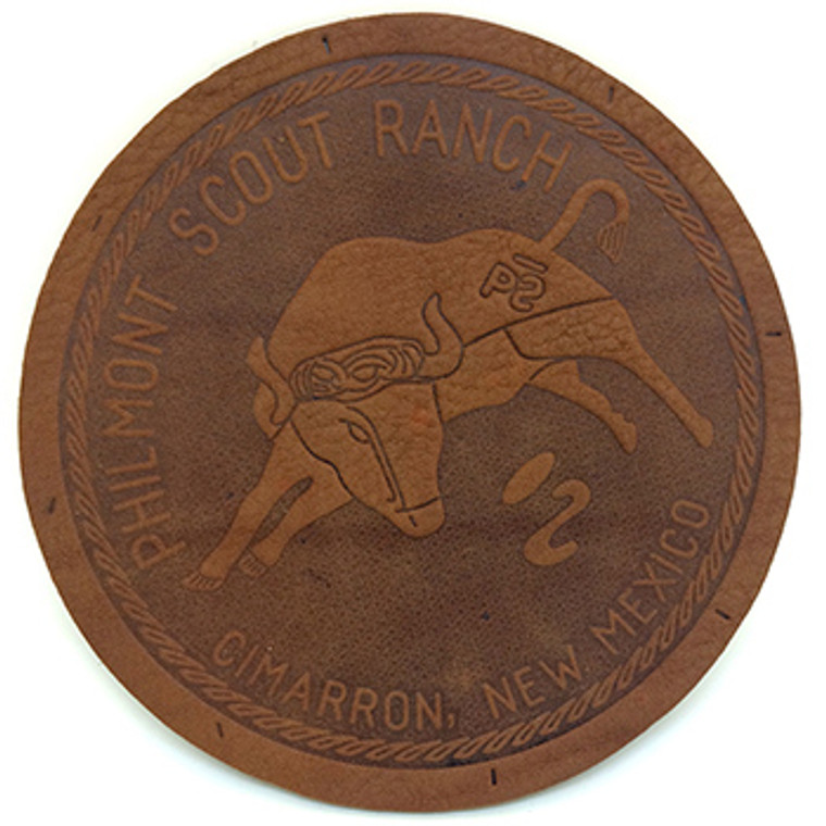 leather bull patch