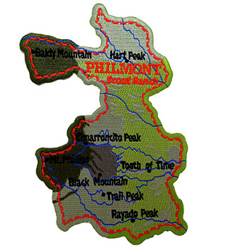 Philmont Map Patch