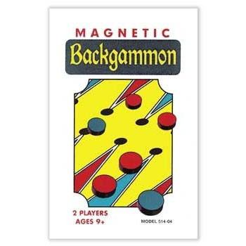 Magnetic Backgammon Game