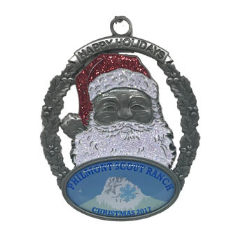 2017 Philmont Santa Ornament