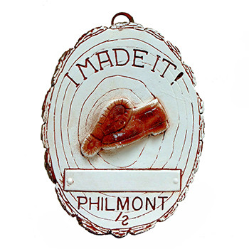 I Made It Ceramic Plaque