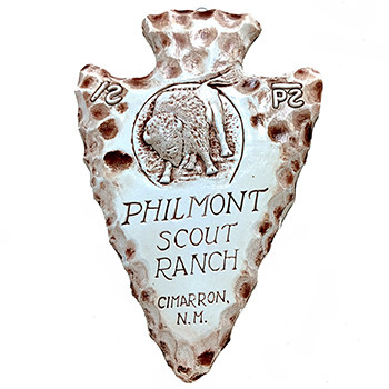 Ceramic Buffalo Plaque