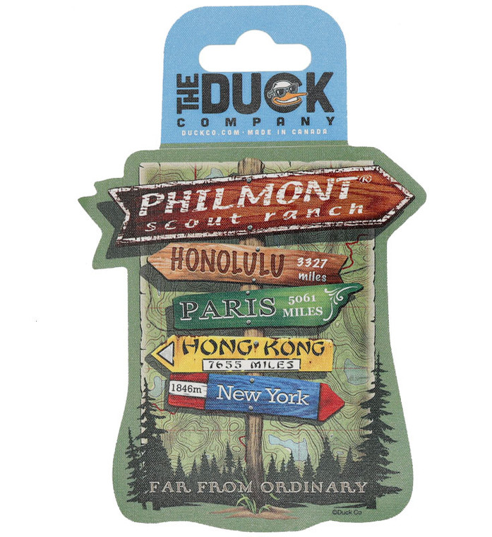 Philmont Sign Post Sticker