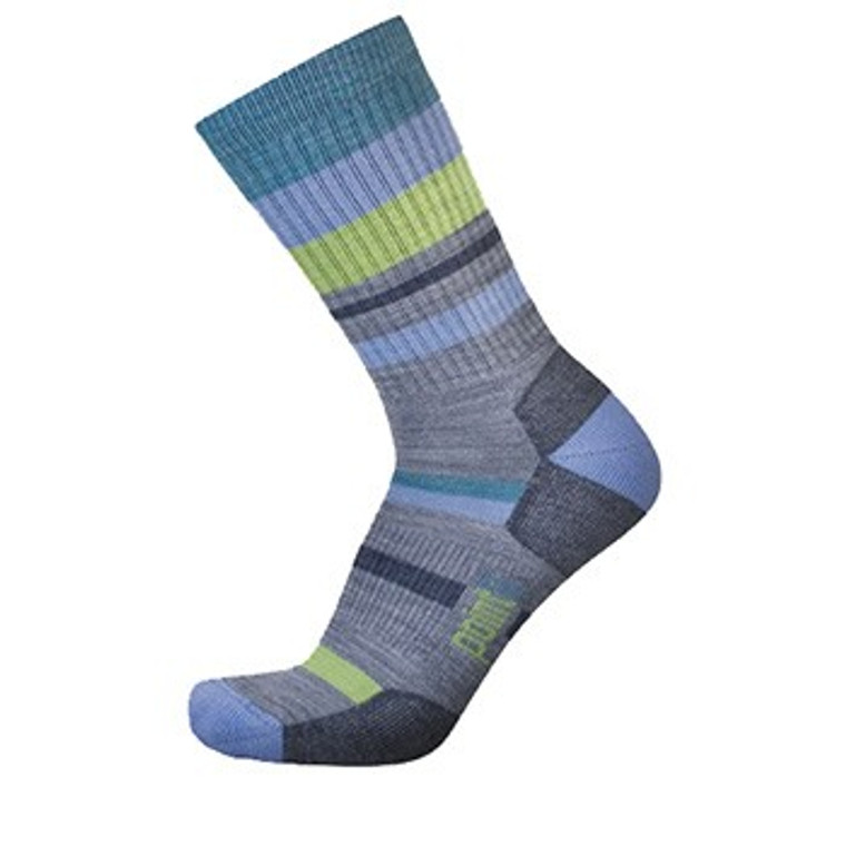 Point 6 Mixed Stripe Light Crew Sock