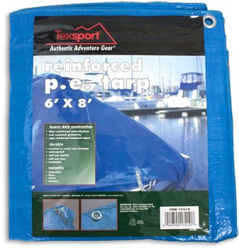 Tarp Ripstop Poly 6'x8'