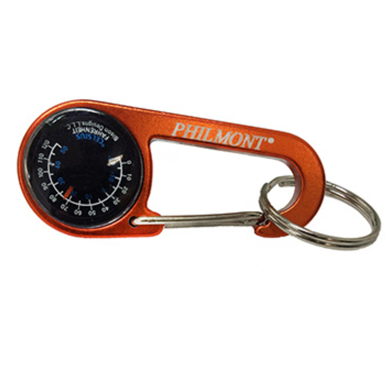 Compass & Thermometer Etched Clip it