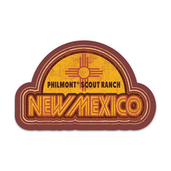 Retro New Mexico Magnet