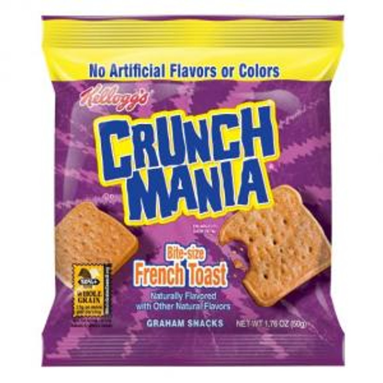 Surplus 12 pack- Crunch Mania Bite-Size French Toast Snacks