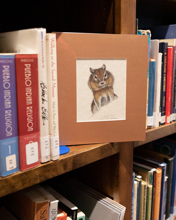 Hand Color Pen & Ink-Mini Bear