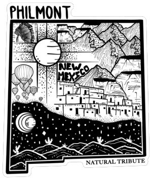 Sticker New Mexico Tribute