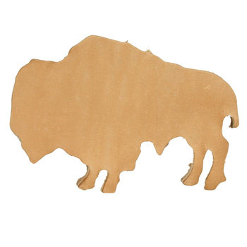 Brandable Buffalo Leather Shape