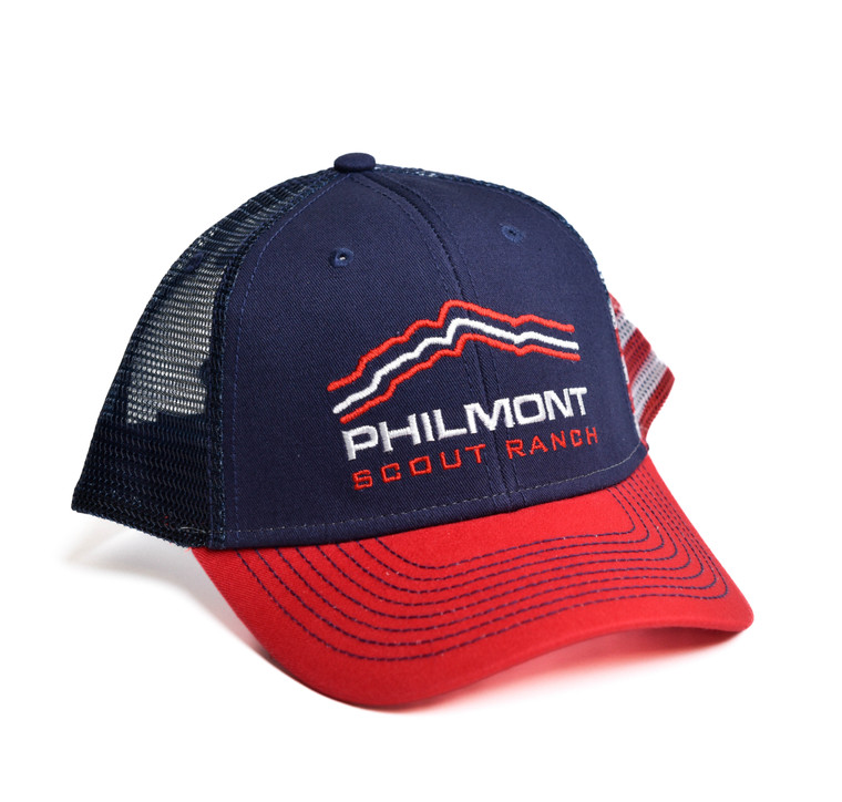 Cap Philmont Usa Flag