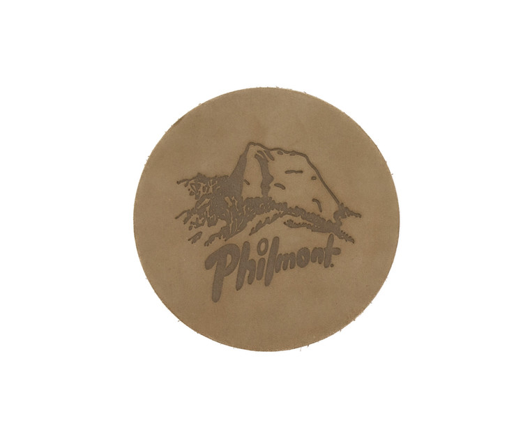 Tooth of Time Leather Coaster