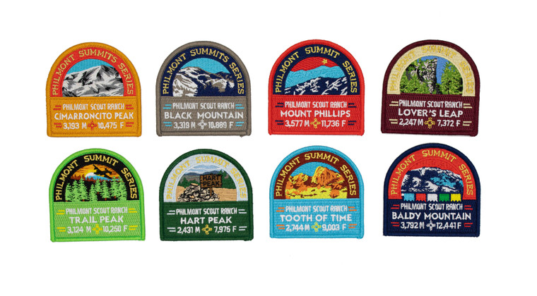 Philmont Summits Series Patches