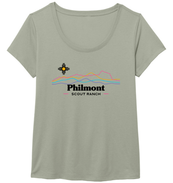 Tee Womens Scoop Zia