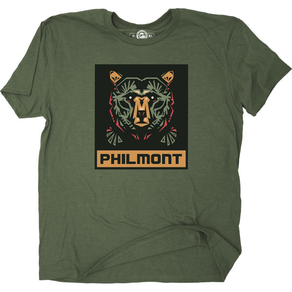 Tee Modern Bear Stamp