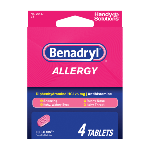 Benadryl Allergy Ultratabs