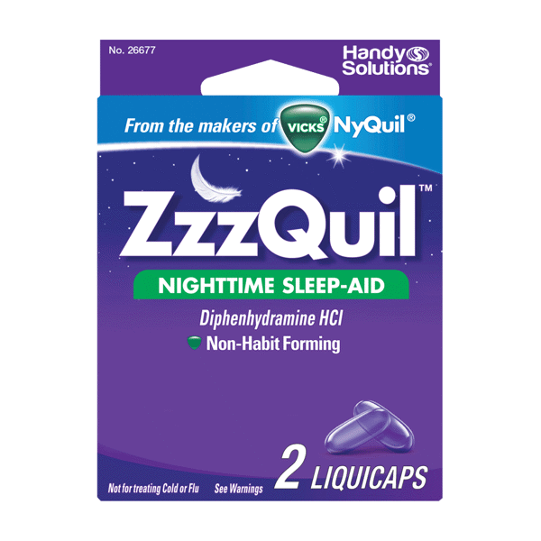 Zzzquil Liquicaps