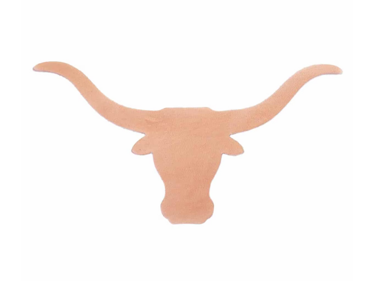 Leather Longhorn Cow