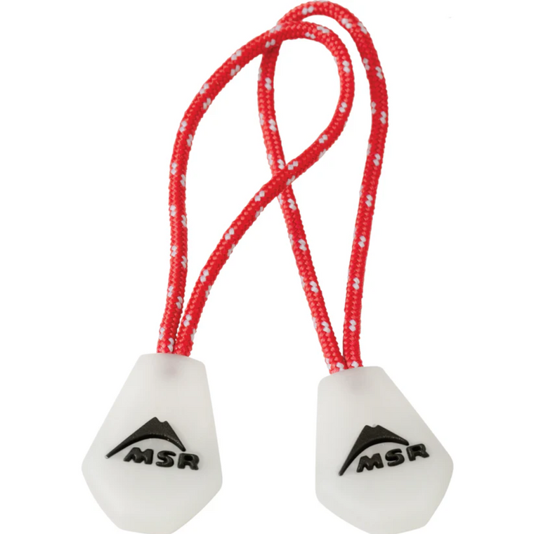 MSR NIGHT GLOW ZIPPER PULLS