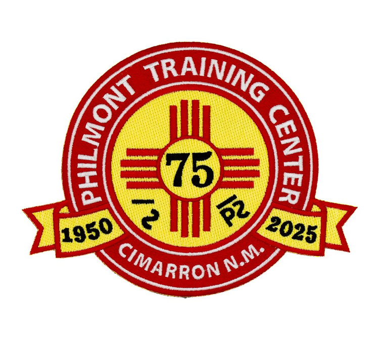 PATCH PTC 75TH ANNIVERSARY 6" PATCH PTC 75TH ANNIVERSARY 6"