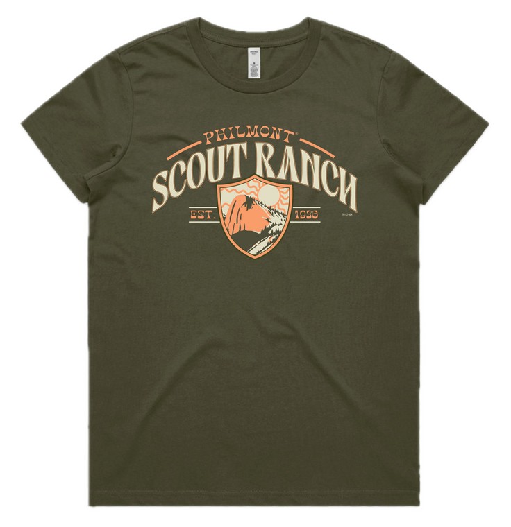 WOMENS PHILMONT SUNRISE TEE