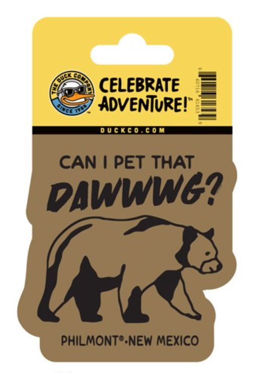 PET THAT DAWWWG STICKER