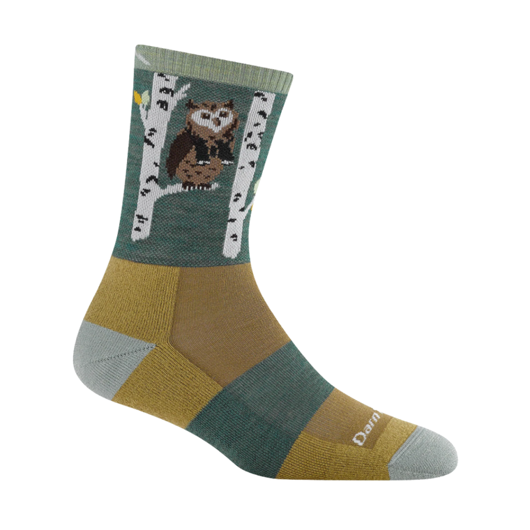 DARN TOUGH WOMEN'S CRITTER CLUB MICRO CREW LIGHTWEIGHT HIKING SOCKS
