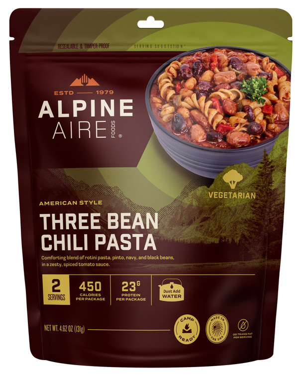 ALPINE AIRE THREE BEAN CHILI PASTA