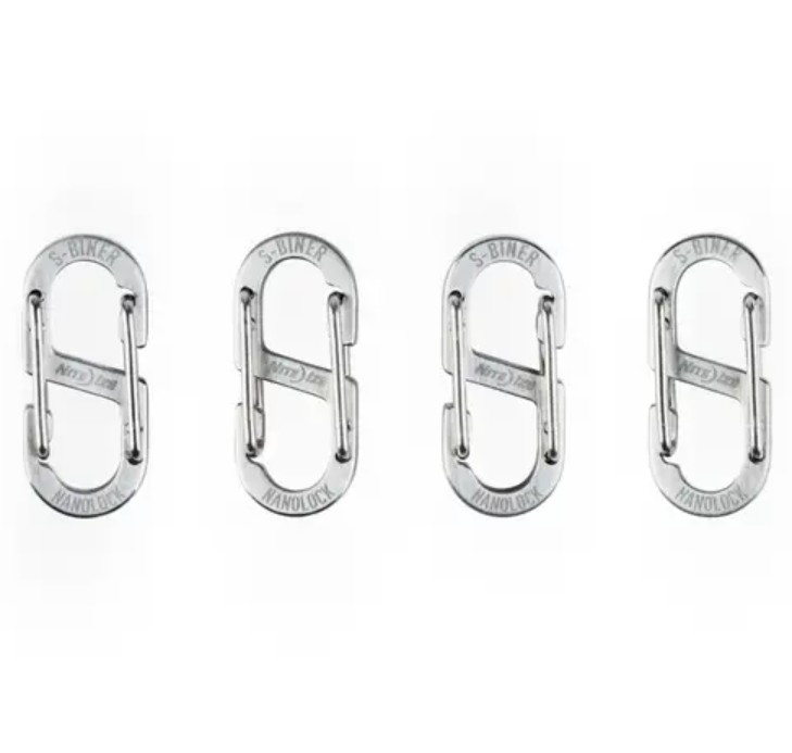 NITE IZE S-BINER NANOLOCK - 4 PACK