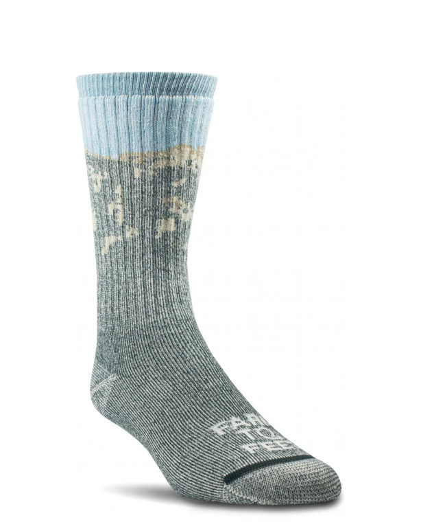 FARM TO FEET TOOTH OF TIME FULL CUSHION CREW HIKING SOCK