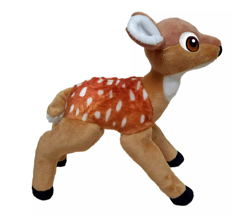 STANDING FAWN STUFFED ANIMAL
