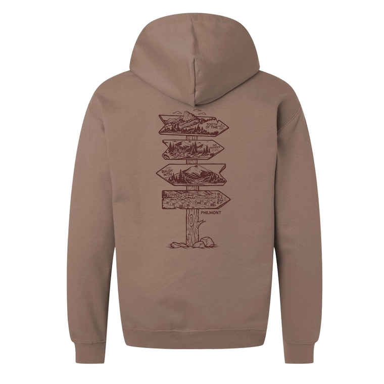 SIGN POST DIRECTIONS HOODIE