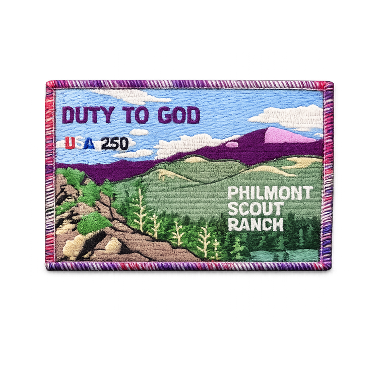 DUTY TO GOD PATCH USA 250 EDITION