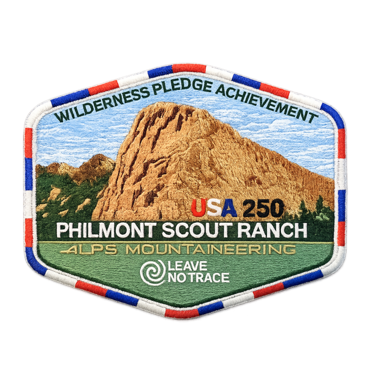 WILDERNESS GUIA PATCH USA 250 EDITION