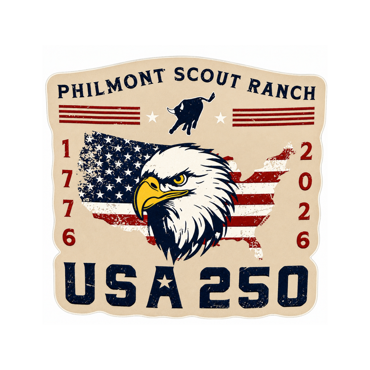 PHILMONT USA 250 STICKER