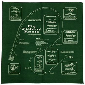 Fly Fishing Knots Bandana - Tooth of Time Traders