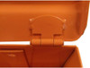 Kubota, Allis Chalmers Mountable Tool Box Orange Metal A-5A3OR
