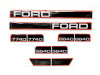 Tractor  DECAL SET - HOOD FORD 5640,6640,7740 Part Number S68246
