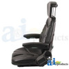 Seat, F20 Series, Slide Track / Armrest / Headrest / Black Vinyl